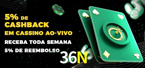 Promoções do cassino ao Vivo 36N